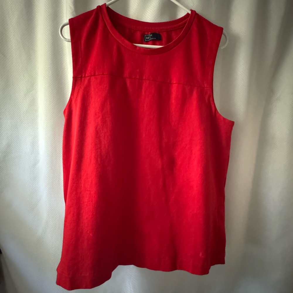 GAP Vibrant Red Tank Top